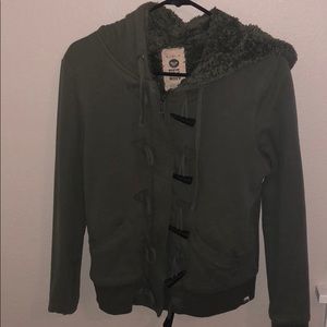 army green Roxy jacket